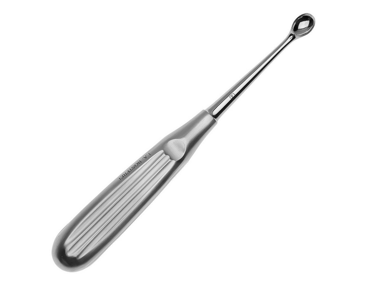 May Nagelhautmesser Präzisionslöffel Edelstahl (9x12mm), Für Kosmetik, Nagelpflege von May