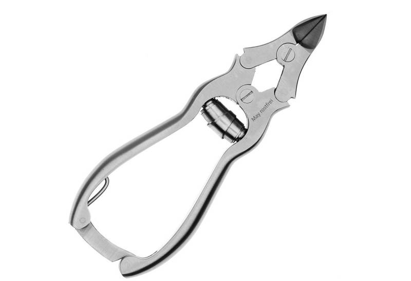 May Nagelzange Nagelschneider die Pediküre - Fußnägel - Eckenzange spitz von May