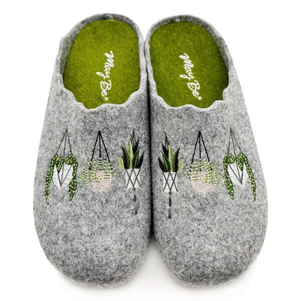 Vegane Schuhe "MayBe ® Hanging Plants" aus recycelten PET Flaschen, fair produziert von MayBe