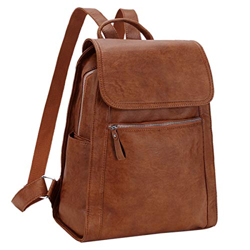 MayBlosom Rucksack Geldbörse für Damen, Elegant Kunstleder Reisetasche Vegan Cityrucksack für Damen Mädchen von MayBlosom