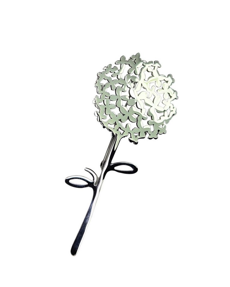 MayTree Brosche "Blütenglanz" aus Edelstahl (Stück, 1-tlg), Edelstahlbrosche von MayTree