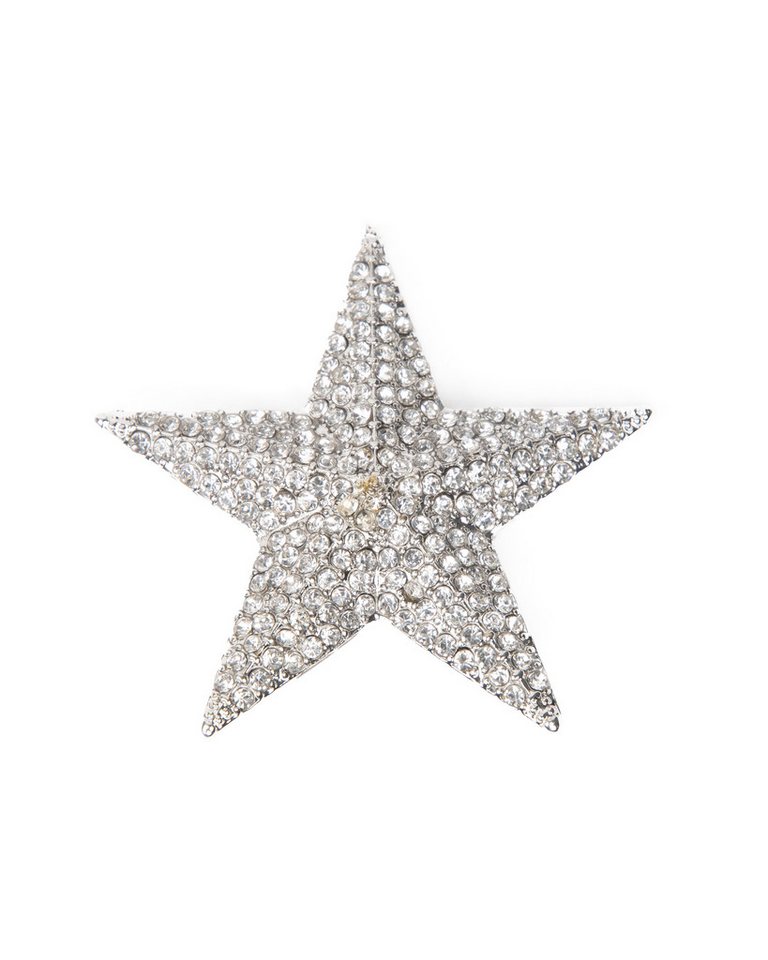 MayTree Brosche "Stern" brilliant (Stück, 1-tlg), Metallbrosche in Form eines strahlenden Sterns von MayTree