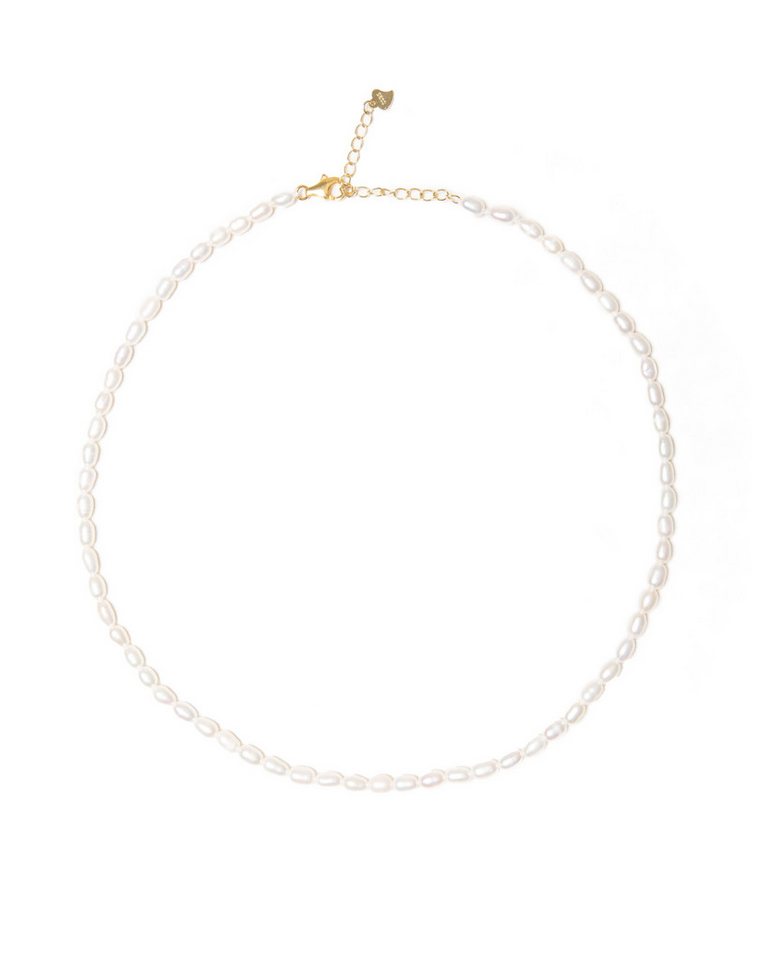 MayTree Kette mit Anhänger Perlenkette „Rice Pearl“ (Stück, 1-tlg), Reisperlen von MayTree