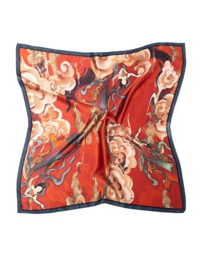 MayTree Seidentuch quadratisch 70x70, Fliegende Feen von MayTree