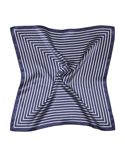 MayTree Seidentuch quadratisch Zen 53x53 blau von MayTree