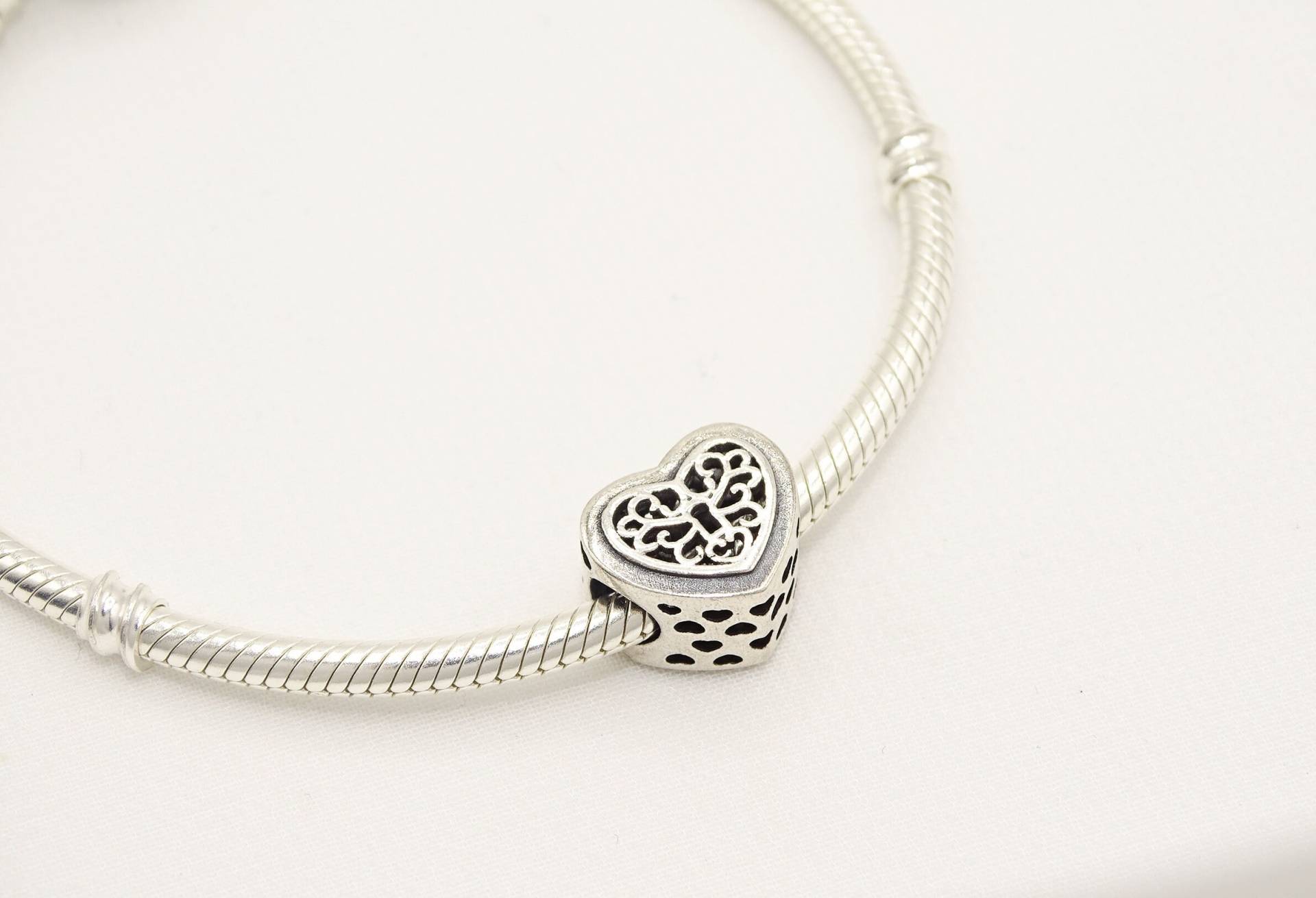 925 Sterling Silber Geschlossen Herz Charm, Pandora Style, Beste Geschenk Für Mädchen, Frauen, Geburtstag, Jahrestag, Hochzeit, Muttertag von MayaJewelsStore