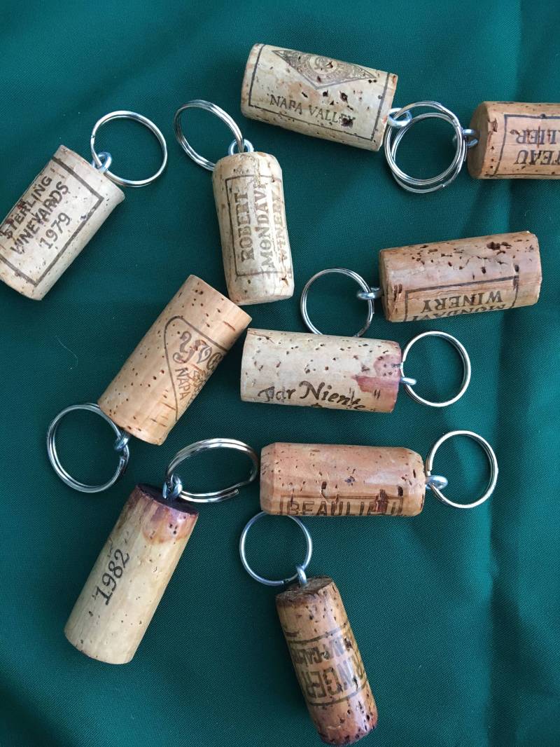 Weinkorken Schlüsselanhänger Weinkorken Schlüsselanhänger von MayahdaTreasures