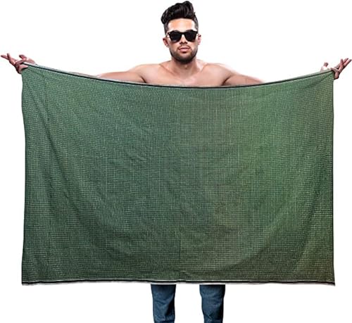 Herren Lungi Sarong aus 100% gekämmter Baumwolle | Stilvoll und komfortabel | Atmungsaktiver Stoff | Ideal für Urlaub, Strand und Entspannung von Mayaka786