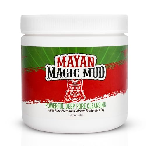 Mayan Magic Mud Leistungsstarke, porentiefe Reinigung, Natrium-Bentonit-Ton, natürliches Gesichtsmasken-Peeling für Männer und Frauen, hergestellt in den USA, volle Gesichtspflege Mayan Magic Mud Leistungsstarke, porentiefe Reinigung, Natrium-Bentonit-Ton, natürliches Gesichtsmasken-Peeling für Männer und Frauen, hergestellt in den USA, volle Gesichtspflege von Mayan Magic Mud
