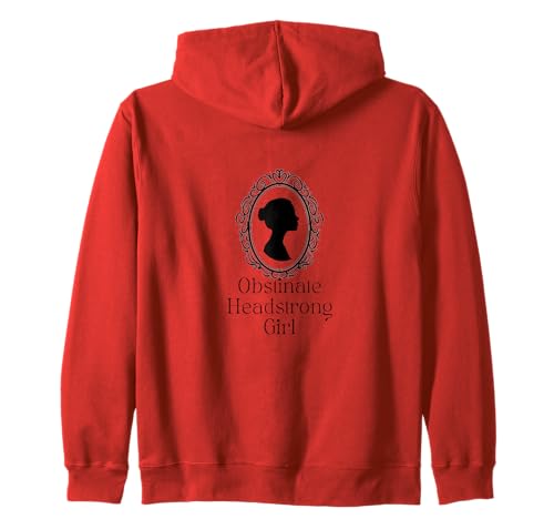 Obstinate Headstrong Girl Pride and Prejudice Romance Zitat Kapuzenjacke Obstinate Headstrong Girl Pride and Prejudice Romance Zitat Kapuzenjacke von MayappleDesigns