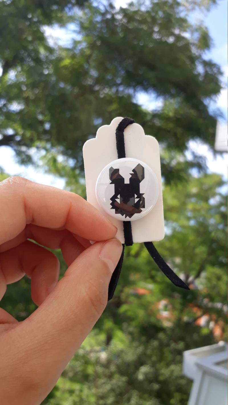 Rabbit Button von MayasWonderlandAT