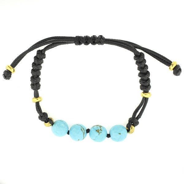 Natürliche Stein Armband, Ziehen String Schnur, Onyx, Grüne Perle, Grau, Bild Jasper Türkis Verstellbare Schleife Verschluss, Um Die Meisten Passen von Mayasgems