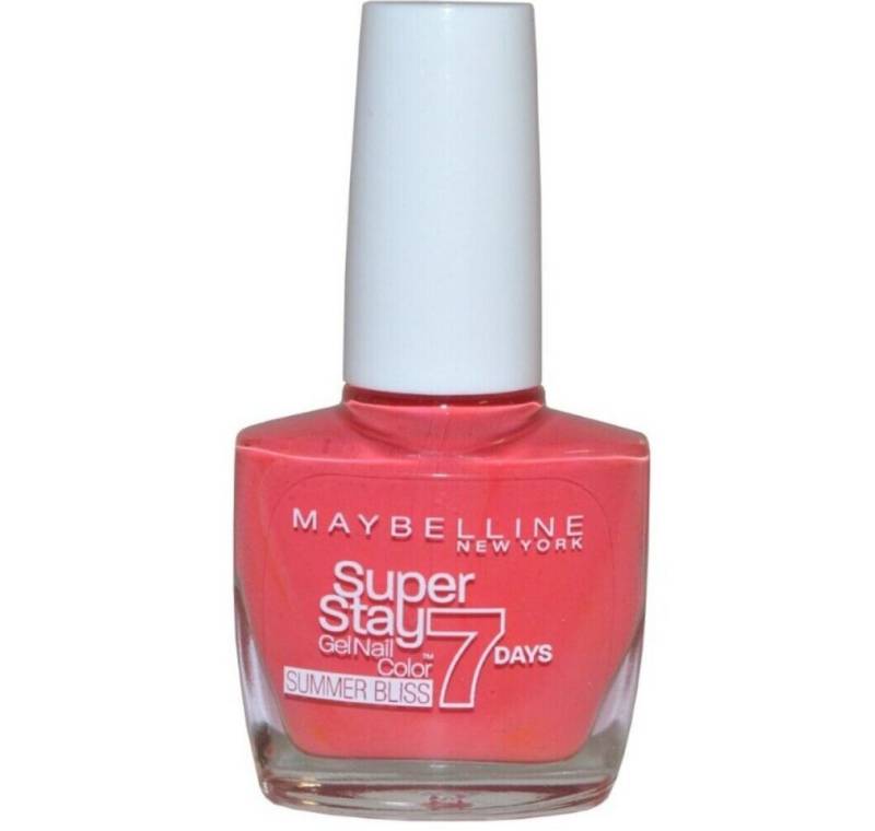 MAYBELLINE NEW YORK Nagellack Super Stay 7 Days Nagellack #872 Red Hot Getaway 10 ml von Maybelline New York