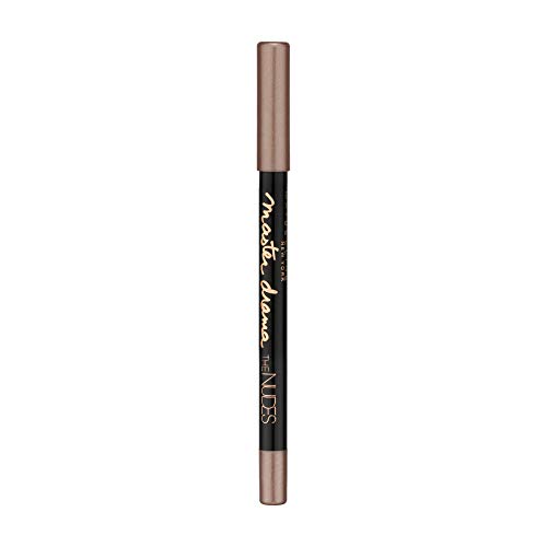 Maybelline New York Eyeliner Master Drama The Nudes Khôl Liner Taupe Pearl 19 / Cremiger und präziser Konturenstift in Taupe langanhaltend 1 x 1 g von MAYBELLINE