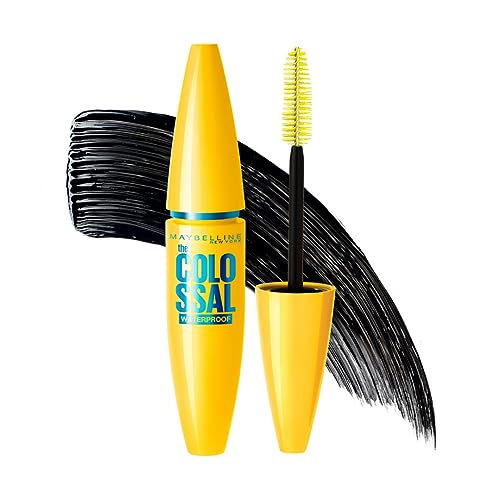 MAYBELLINE, Colossal Volum Express Mascara 10ml Wasserfest, Glam Black, 10 milliliter von MAYBELLINE