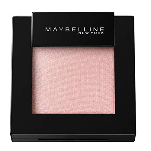 Maybelline New York Rosa Lidschatten mit samtigem Finish, Für farbintensives Augen Make-up, Color Sensational Mono Eyeshadow, Nr. 35 Sea Shell, 1 x 2g von MAYBELLINE