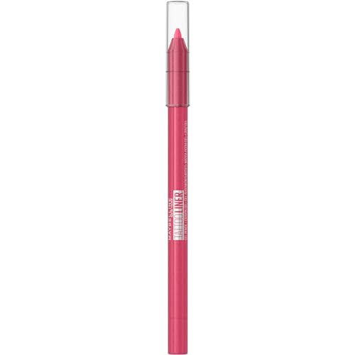 Maybelline New York - Gelstift für die Augen, Tattoo-Effekt, wasserfest & hält 36 Stunden, Tattoo-Liner – Farbe: Punchy Pink Maybelline New York - Gelstift für die Augen, Tattoo-Effekt, wasserfest & hält 36 Stunden, Tattoo-Liner – Farbe: Punchy Pink von Maybelline New York