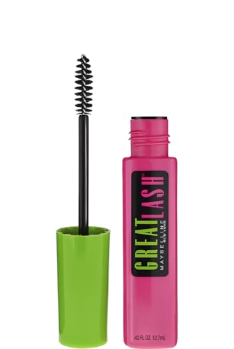 Maybelline New York Mascara für Volumen, Great Lash Mascara, Blackest Black, 12,5 ml Maybelline New York Mascara für Volumen, Great Lash Mascara, Blackest Black, 12,5 ml von MAYBELLINE