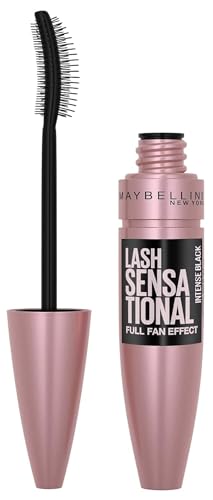 Maybelline New York Mascara für Volumen und Definition, Lash Sensational, Intense Black, 9,5 ml von MAYBELLINE