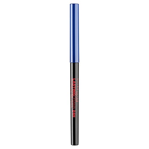 Maybelline New York Gel Eyeliner Eyestudio Lasting Drama Sapphire Strength/Gel Textur Eyeliner Blau (24h langanhaltend, ohne Austrocknen, inkl. Pinsel) 1 x 3 ml von MAYBELLINE