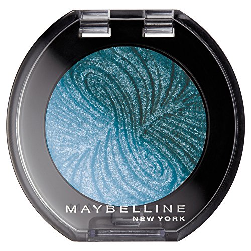 Maybelline New York Lidschatten Colorshow Mono Shadow Teal for Real 28 / Eyeshadow Grün glänzendes Finish leuchtende Farben intensive Deckkraft (1 x 3 g) von MAYBELLINE