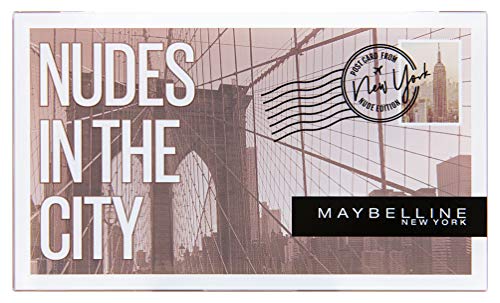 Maybelline New York Nudes In The City Lidschattenpalette, 64 g von MAYBELLINE