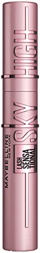 Maybelline New York Schwarze Wimperntusche für extrem lange Wimpern, Lash Sensational Sky High Mascara, Very Black, 7,2 ml von MAYBELLINE