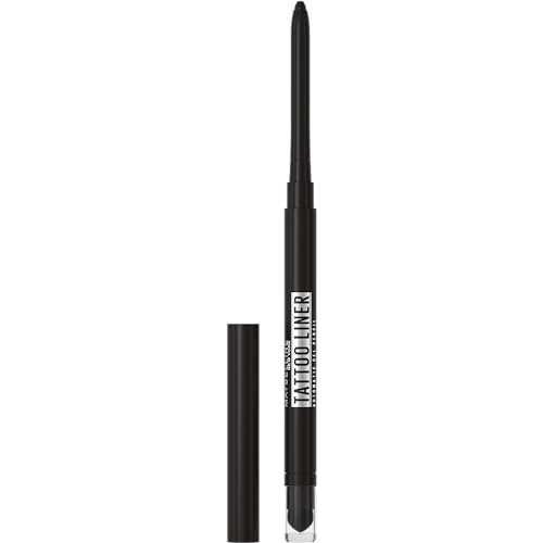 Maybelline New York Tattoo Liner Smokey Gel Pencil Black, Gel Eyeliner von MAYBELLINE