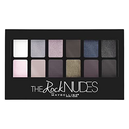 Maybelline New York The Rock Nudes Lidschattenpalette, 1er Pack (1 x 10 g) von MAYBELLINE