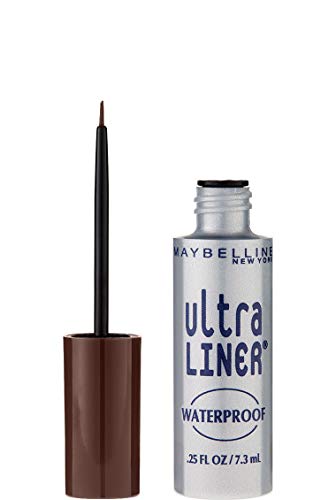 Maybelline New York Ultra Liner Waterproof Liquid Eyeliner, 302 Dark Brown, 0.25 Fluid Ounce by Maybelline New York von MAYBELLINE