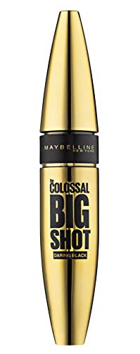 Maybelline New York Mascara für Volumen, Volum'Express The Colossal Big Shot, Daring Black, 9,5 ml von MAYBELLINE