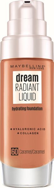 Maybelline New York Dream Radiant Liquid Make-Up 60 Caramel Foundation (flüssig) 30ml von Maybelline