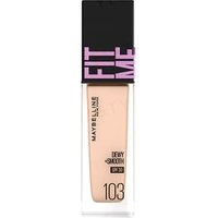 Maybelline - Fit Me Liquid Foundation D N SPF 30 103 30ml Maybelline - Fit Me Liquid Foundation D N SPF 30 103 30ml von Maybelline