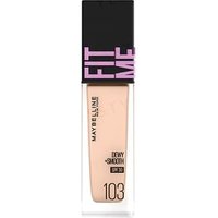 Maybelline - Fit Me Liquid Foundation D N SPF 30 103 30ml von Maybelline