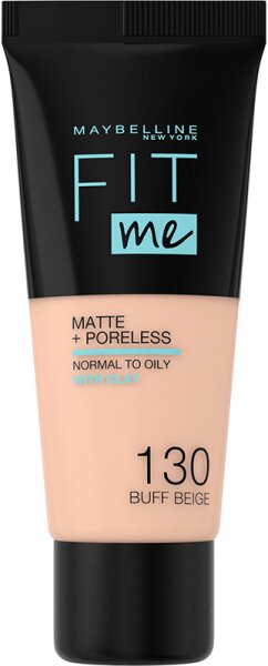 Maybelline Fit Me! Matte + Poreless Make-Up Nr. 130 Buff Beige Foundation 30ml von Maybelline
