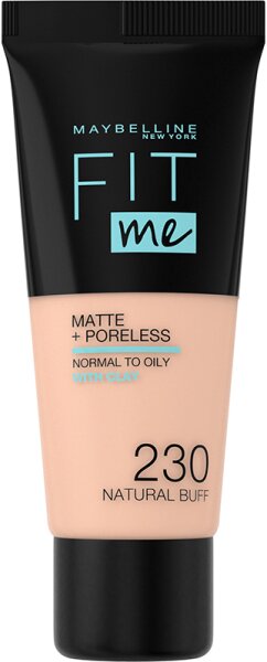 Maybelline Fit Me! Matte + Poreless Make-Up Nr. 230 Natural Buff Foundation 30ml von Maybelline