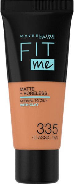 Maybelline Fit Me! Matte + Poreless Make-Up Nr. 335 Classic Tan Foundation 30ml von Maybelline