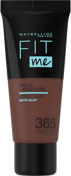 Maybelline Fit Me! Matte + Poreless Make-Up Nr. 365 Espresso Foundation 30ml von Maybelline