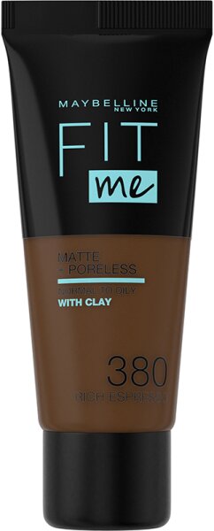 Maybelline Fit Me! Matte + Poreless Make-Up Nr. 380 Rich Expresso Foundation 30ml von Maybelline