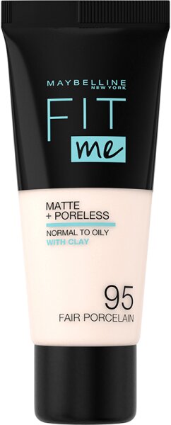 Maybelline New York Fit Me! Matte + Poreless Make-Up 95 Fair Porcelain Foundation (flüssig) 30ml von Maybelline