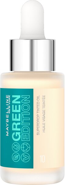 Maybelline Green Edition Superdrop Tinted Dry Oil Nr. 10 Foundation 20ml von Maybelline
