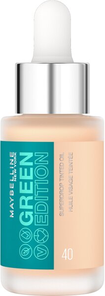 Maybelline Green Edition Superdrop Tinted Dry Oil Nr. 40 Foundation 20ml von Maybelline