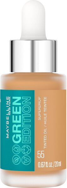Maybelline Green Edition Superdrop Tinted Dry Oil Nr. 55 Foundation 20ml von Maybelline