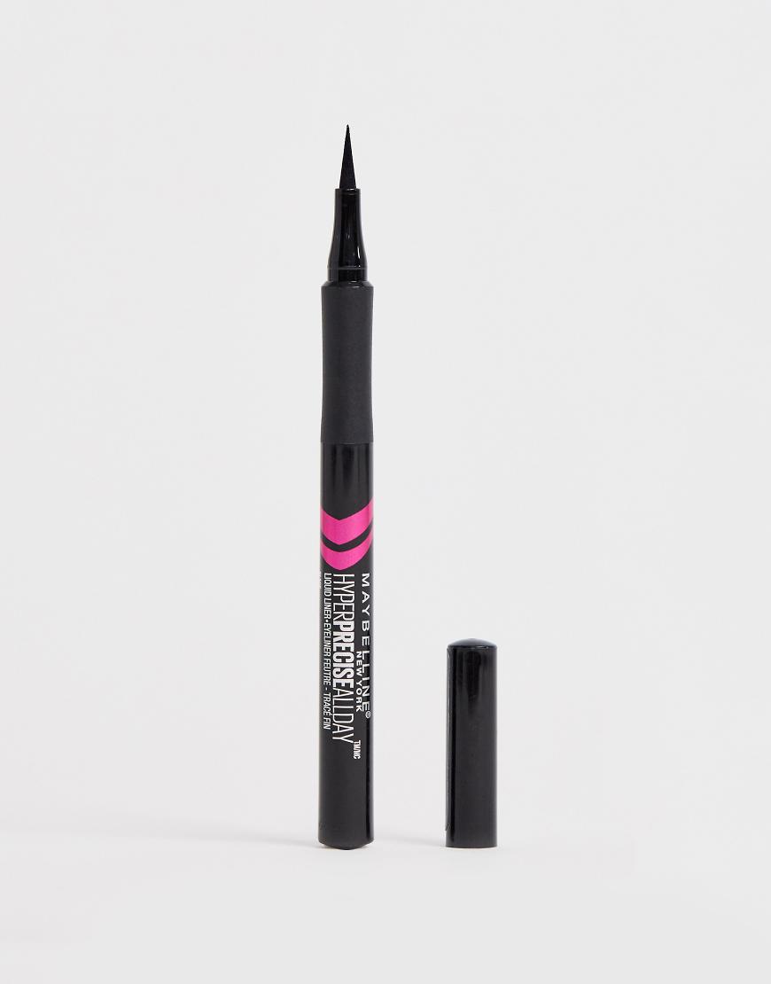 Maybelline - Hyper Precise All Day - Mattschwarzer Eyeliner von Maybelline