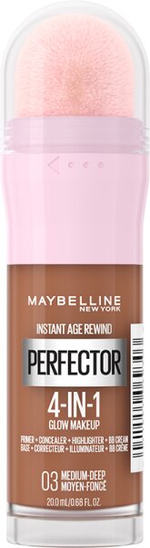Maybelline New York Instant Perfector Glow 4-in-1 Make-Up 03 Medium-Deep Foundation (flüssig) 20ml von Maybelline