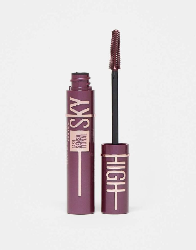 Maybelline - Lash Sensational Sky High - Wimperntusche - Burgundy Haze-Rot von Maybelline