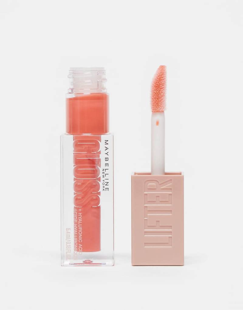 Maybelline - Lifter Gloss - Feuchtigkeitsspendender Lipgloss - Peach Ring-Orange von Maybelline
