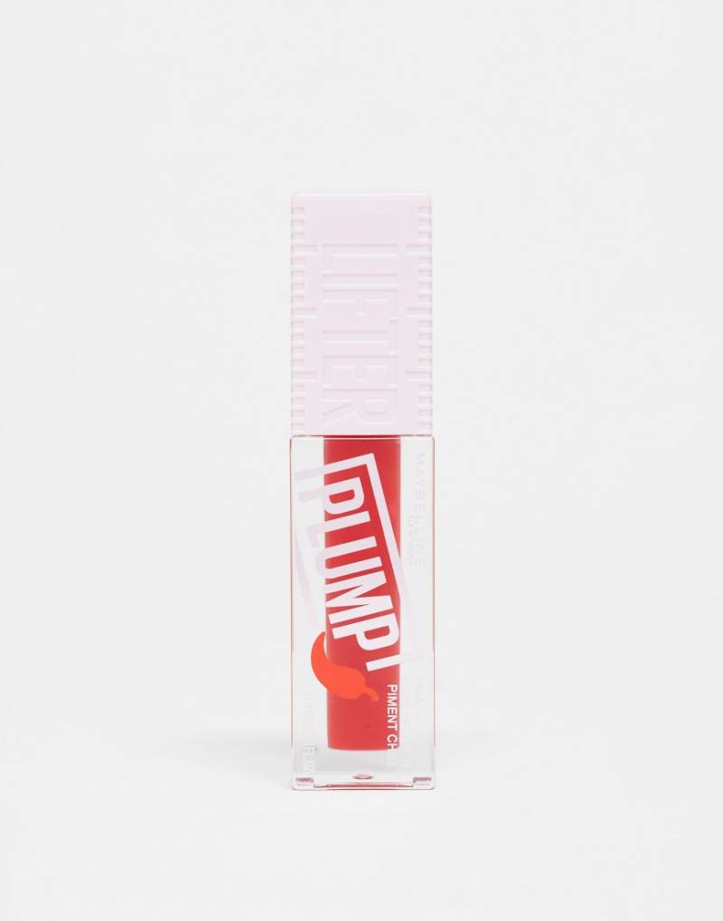 Maybelline Lifter Plump - Aufpolsternder Lipgloss - Red Flag-Rot von Maybelline