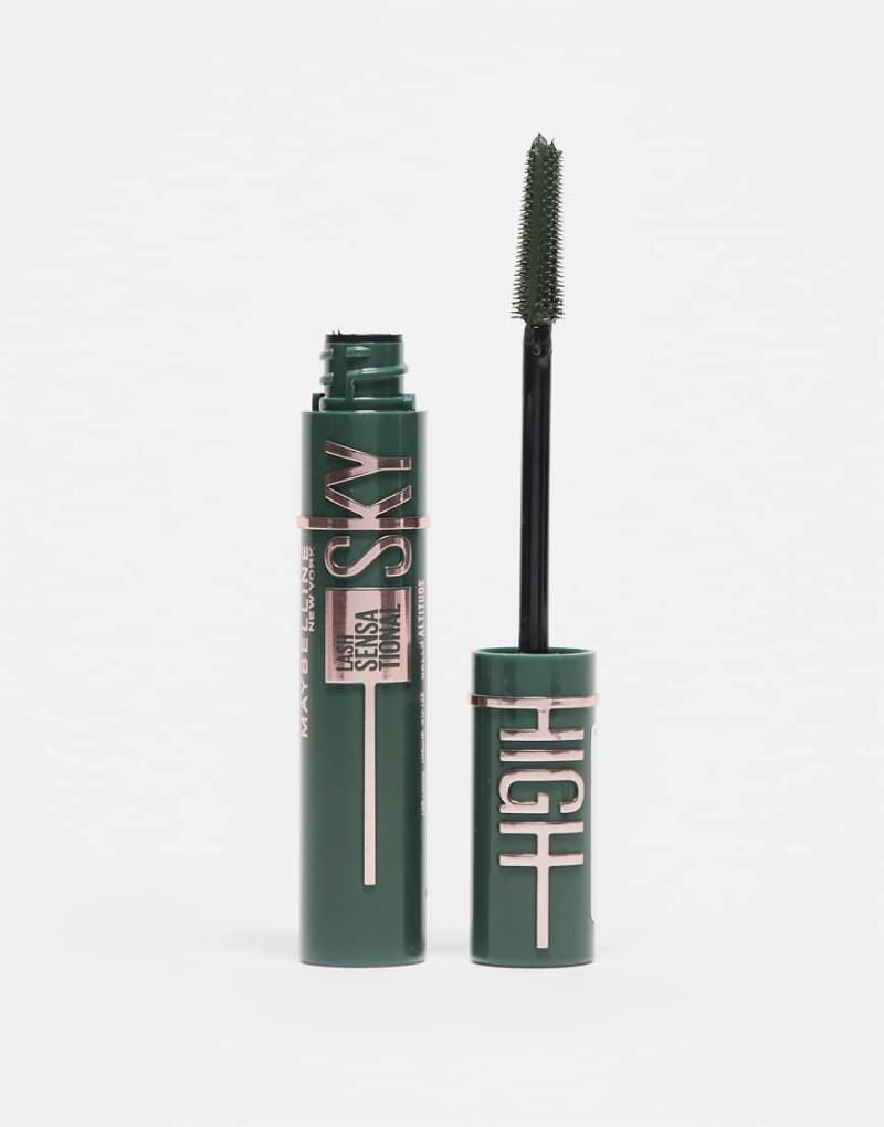 Maybelline - Mascara Lash Sensational Sky High - Wimperntusche im Farbton Green Altitude-Grün von Maybelline