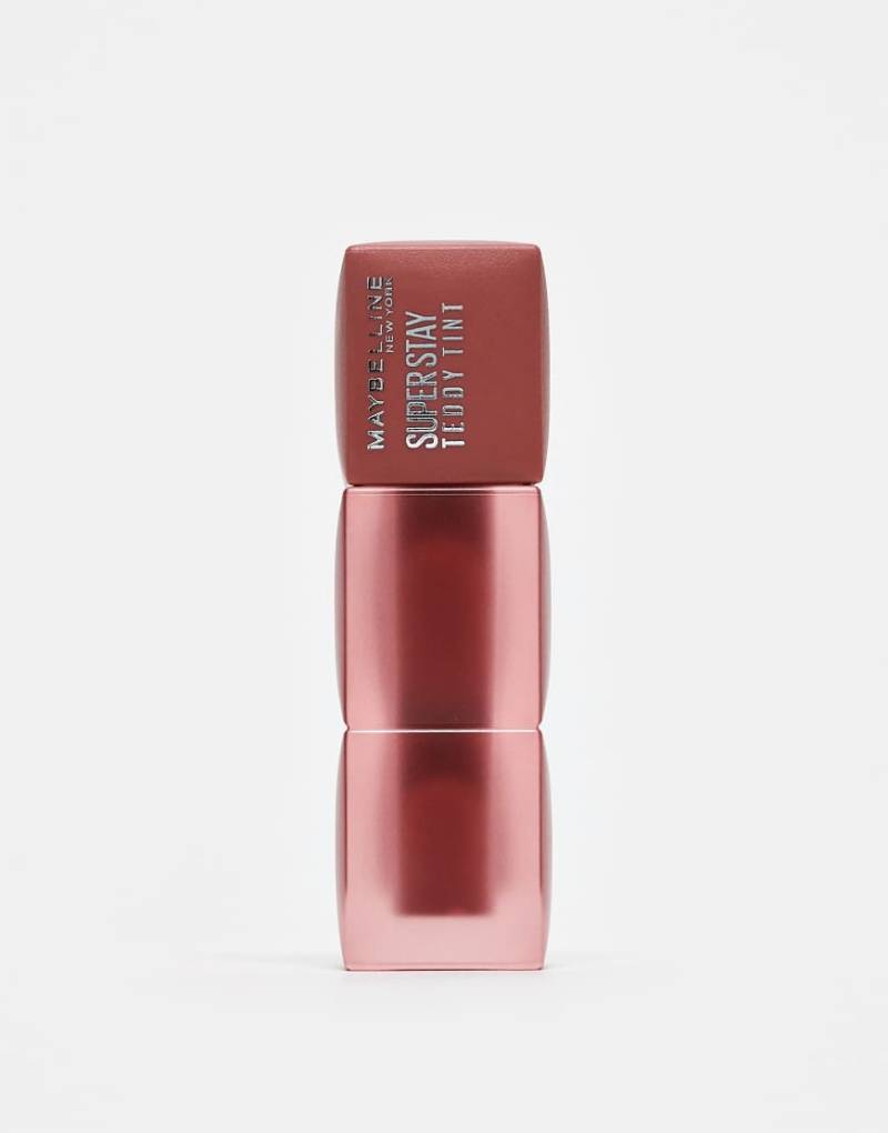 Maybelline - Super Stay Teddy Blurred Lip Tint - Lipgloss - Skinnydip-Neutral von Maybelline